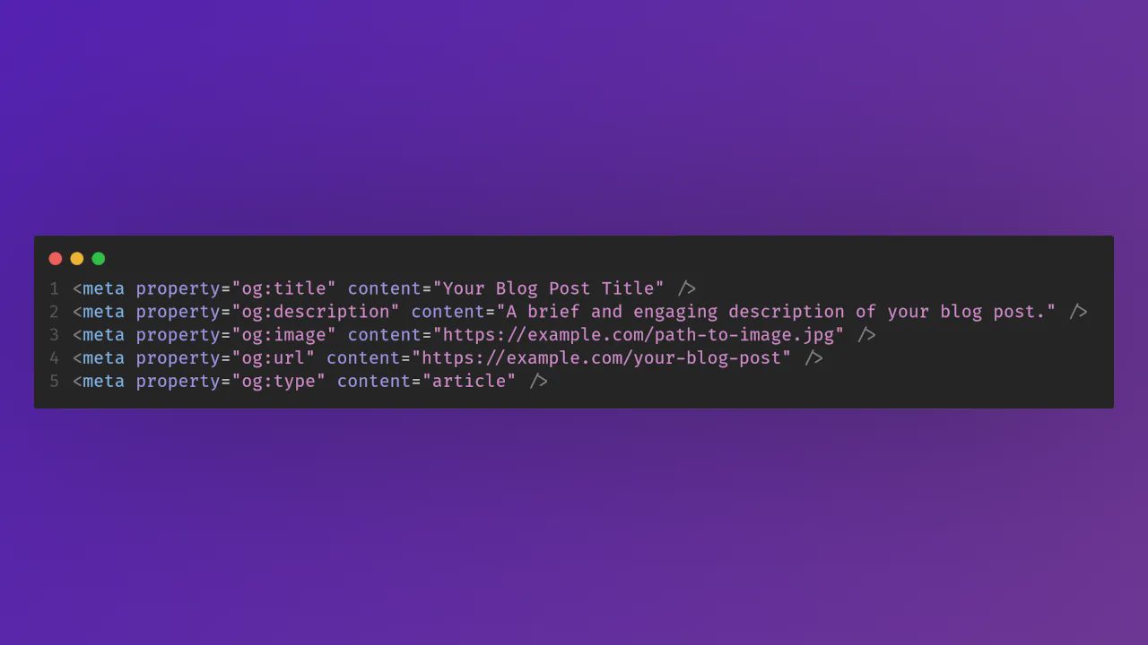 OpenGraph & Twitter Cards: Implementing SEO for Your Blog