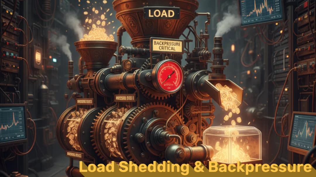 Load Shedding & Backpressure: The Safety Valves Your System Probably Needs