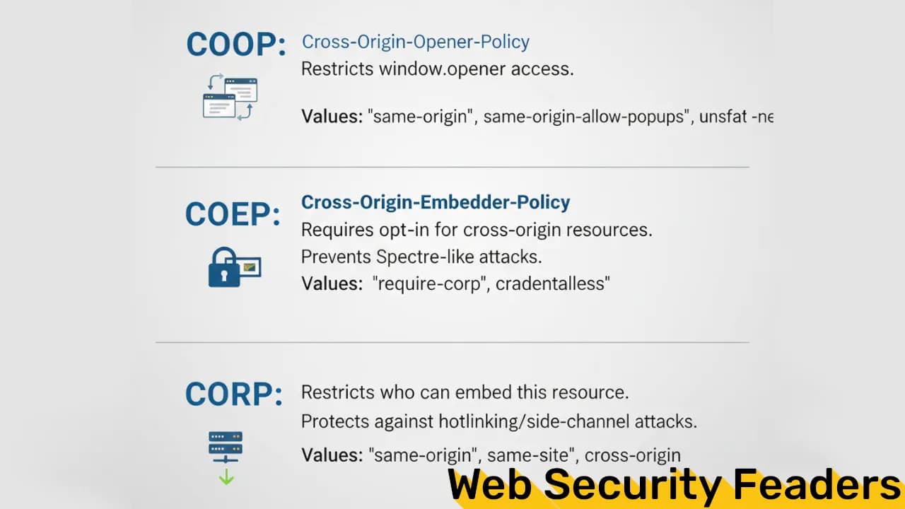 What Are COOP, COEP, and CORP Headers? (And Why Browsers Needed Them)